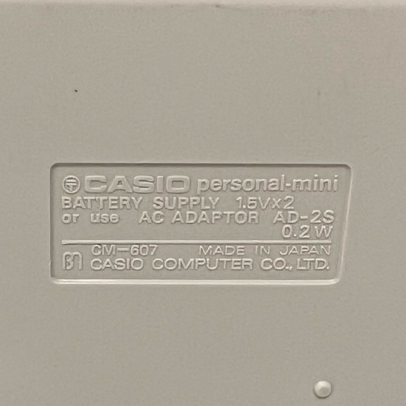 Vintage Casio 1970’s mini calculator - Picture 2 of 2